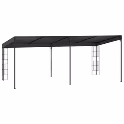 Wall-mounted Gazebo 3x6 m Anthracite Fabric - Additional view 3