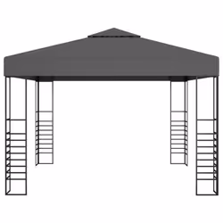 vidaXL Garden Marquee 3m Anthracite Patio Canopy Shelter Tent Awning Sunshade