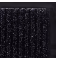 vidaXL Door Mat PVC Home Garden Black 117x220cm Welcome Entrance Rug Carpet - Additional view 8