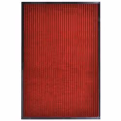 vidaXL Door Mat PVC Home Garden Red 117x220cm Welcome Entrance Rug Carpet