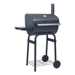 VidaXL 46649 outdoor barbecue/grill Kettle Charcoal (fuel) Black, Stainless steel