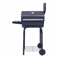 VidaXL 46649 outdoor barbecue/grill Kettle Charcoal (fuel) Black, Stainless steel
