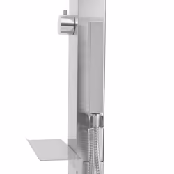 vidaXL Outdoor Shower Stainless Steel Straight Garden Shower Towers Waterfall - Additional view 6