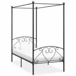 VidaXL 284442, Grey, 1275 mm, 2.09 m, 1980 mm, 1200 x 2000 mm, 1 pc(s)