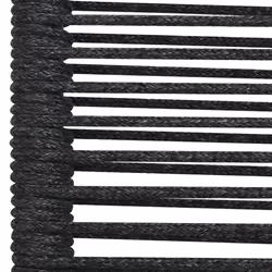 VidaXL 48568 outdoor chair Terrace Cotton, Steel Black - Additional view 6