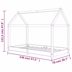 VidaXL 283346 kids bed Wood - Additional view 8