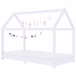 VidaXL 283350 kids bed White Wood