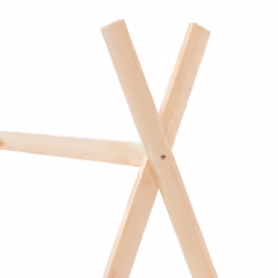 vidaXL Solid Pine Wood Kids Bed Frame 70x140cm Baby Toddler Beds Furniture - Additional view 4
