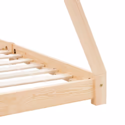 vidaXL Solid Pine Wood Kids Bed Frame 70x140cm Baby Toddler Beds Furniture - Additional view 5