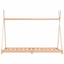 vidaXL Solid Pine Wood Kids Bed Frame 80x160cm Baby Toddler Beds Furniture - Additional view 2