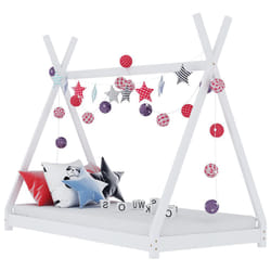 VidaXL 283358 kids bed White Wood