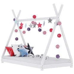 VidaXL 283359 kids bed White Wood