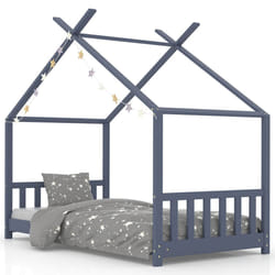 VidaXL 283370 kids bed Grey Wood