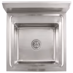 vidaXL Kitchen Sink Single Basin Stainless Steel Durable Restaurant Hotel Sink - Additional view 4
