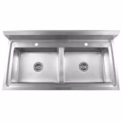vidaXL Kitchen Sink Double Basin Stainless Steel Durable Solid Stable Sinks - Additional view 5