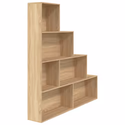 VidaXL 800660, Oak, 6 shelves, Wood, Wood, 1550 mm, 240 mm