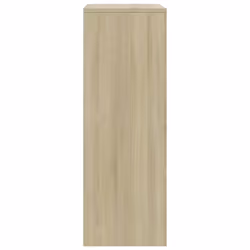 vidaXL Sideboard with 6 Drawers Sonoma Oak Engineered Wood Storage Cabinet - Additional view 5