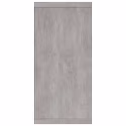 vidaXL Sideboard Concrete Grey Engineered Wood Cabinet Home Organiser Buffet - Additional view 5