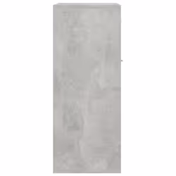 vidaXL Sideboard Concrete Grey Engineered Wood Home Storage Drawer Cabinet - Additional view 8
