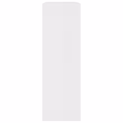 vidaXL Bookshelf White Engineered Wood Book Rack Standing Cabinet Furniture - Additional view 5