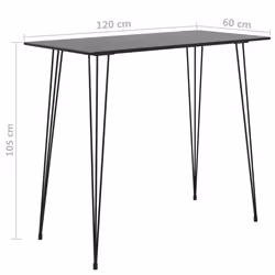 VidaXL 248143 kitchen/dining table - Additional view 4