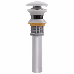 vidaXL Pop Up Sink Drain Stainless Steel Stopper Plumbing Fixture Hardware