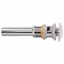 vidaXL Pop Up Sink Drain Stainless Steel Stopper Plumbing Fixture Hardware - Additional view 4