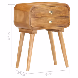 VidaXL 285851 nightstand/bedside table - Additional view 6