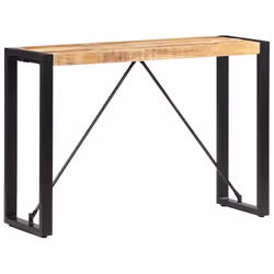 vidaXL Console Table Accent Table Side Tea End Table Solid Reclaimed Wood - 110 x 35 x 76 cm - Additional view 5