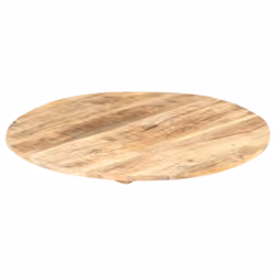 vidaXL Round Table Top Home Replacement Dining Table Top Solid Reclaimed Wood - 70 cm 15-16 mm - Additional view 4