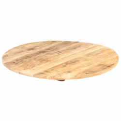 vidaXL Round Table Top Home Replacement Dining Table Top Solid Reclaimed Wood - 70 cm 15-16 mm - Additional view 5
