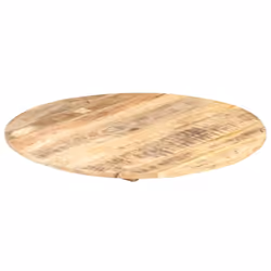 vidaXL Round Table Top Home Replacement Dining Table Top Solid Reclaimed Wood - 70 cm 15-16 mm - Additional view 6