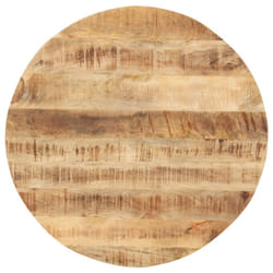 vidaXL Round Table Top Home Replacement Dining Table Top Solid Reclaimed Wood - 80 cm 15-16 mm