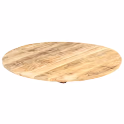 vidaXL Round Table Top Home Replacement Dining Table Top Solid Reclaimed Wood - 80 cm 15-16 mm - Additional view 5