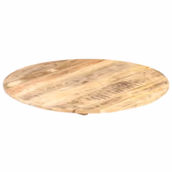 vidaXL Round Table Top Home Replacement Dining Table Top Solid Reclaimed Wood - 80 cm 15-16 mm - Additional view 6