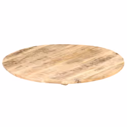 vidaXL Round Table Top Home Replacement Dining Table Top Solid Reclaimed Wood - 80 cm 15-16 mm - Additional view 7