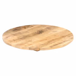 vidaXL Round Table Top Home Replacement Dining Table Top Solid Reclaimed Wood - 70 cm 25-27 mm - Additional view 4