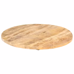 vidaXL Round Table Top Home Replacement Dining Table Top Solid Reclaimed Wood - 70 cm 25-27 mm - Additional view 6