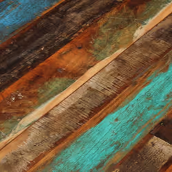 vidaXL Round Table Top 80cm 15-16mm Solid Reclaimed Wood Wooden Furniture - Additional view 5