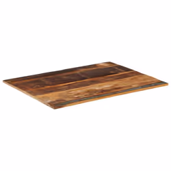 vidaXL Rectangular Table Top 70x90cm 15-16mm Solid Reclaimed Wood Furniture - Additional view 11