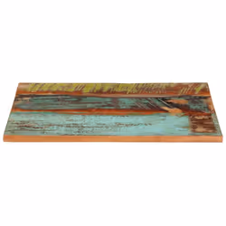 vidaXL Rectangular Table Top 60x80cm 25-27mm Solid Reclaimed Wood Furniture