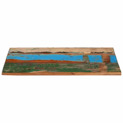 vidaXL Rectangular Table Top 60x90cm 25-27mm Solid Reclaimed Wood Furniture