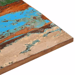 vidaXL Rectangular Table Top 60x90cm 25-27mm Solid Reclaimed Wood Furniture - Additional view 4