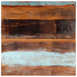 vidaXL Square Table Top 80cm 25-27mm Solid Reclaimed Wood Wooden Furniture
