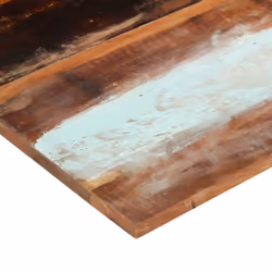 vidaXL Square Table Top 80cm 25-27mm Solid Reclaimed Wood Wooden Furniture - Additional view 4