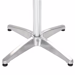 VidaXL 48714 outdoor table Silver