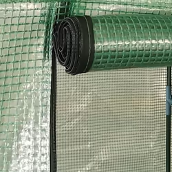 vidaXL Greenhouse with Steel Frame 0.5 mÂ² 1x0.5x1.9m Tomato House Warmhouse - Additional view 5