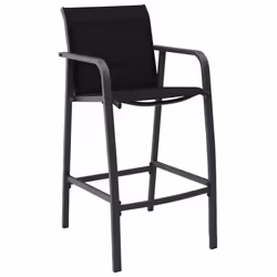 VidaXL 48116 outdoor chair Terrace Textile Black - Additional view 2