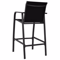 VidaXL 48116 outdoor chair Terrace Textile Black - Additional view 5