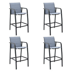 VidaXL 48119 outdoor chair Terrace Steel, Textile Grey